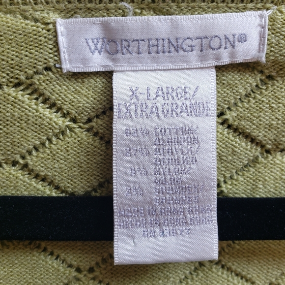 Olive Green Short Waisted Sweater - Picture 4 of 7